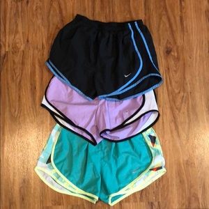 Bundle of 3 Nike Tempo Running Shorts